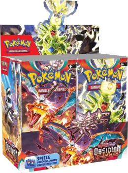 Pokémon Karmesin und Purpur 03 - Obsidianflammen - Display (36 Booster) DE