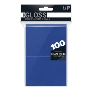 Ultra Pro Kartenhüllen blau- Standard Größe (100 Stk.)