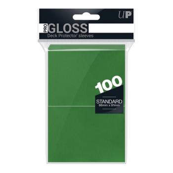 Ultra Pro Kartenhüllen grün - Standard Größe (100 Stk.)