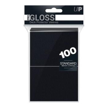 Ultra Pro Kartenhüllen schwarz - Standard Größe (100 Stk.)
