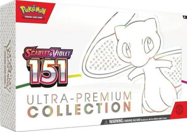 Pokémon Karmesin und Purpur 03.5 - 151 - Ultra Premium Mew DE