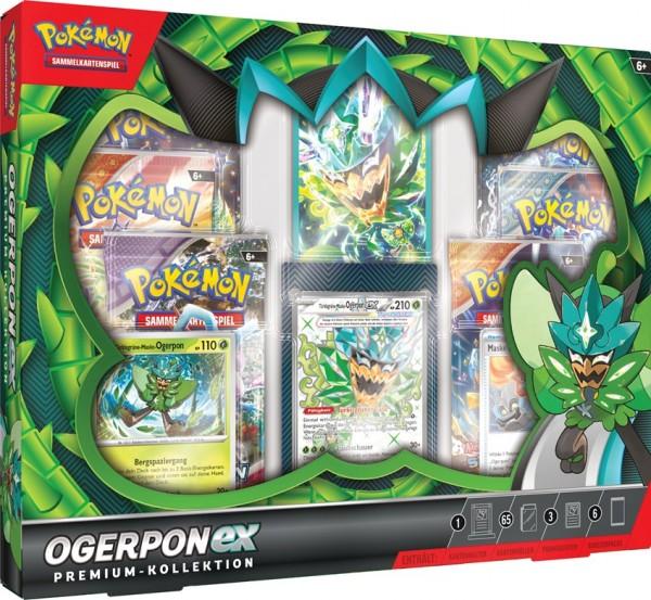 Pokémon Karmesin und Purpur 08 - Stürmische Funken - Ogerpon ex Premium-Kollektion DE